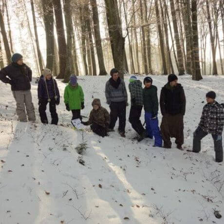 Spurenlesen und Winterabenteuer